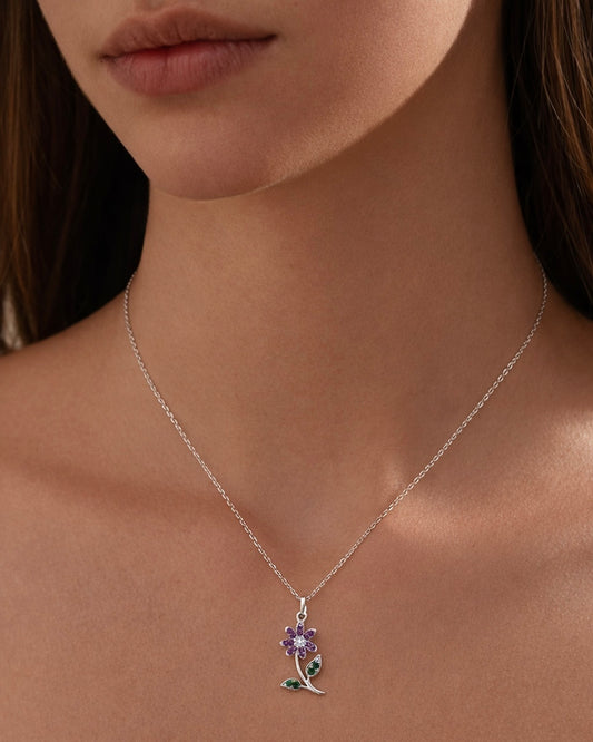 BIRTHDAY NECKLACE (FLOWER)