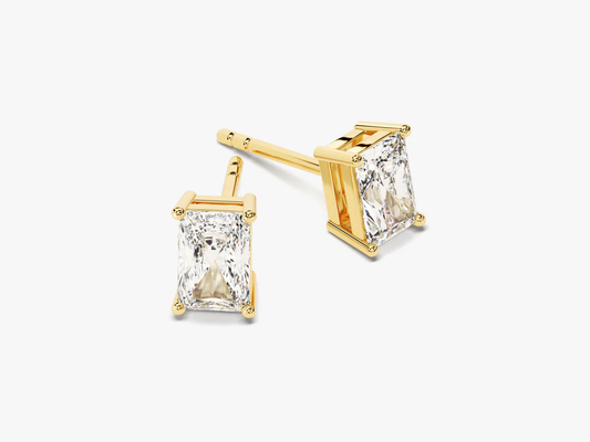 RADIANT SOLITAIRE EARRINGS