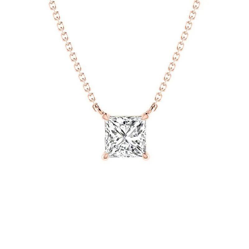 PRINCESS SOLITAIRE NECKLACE