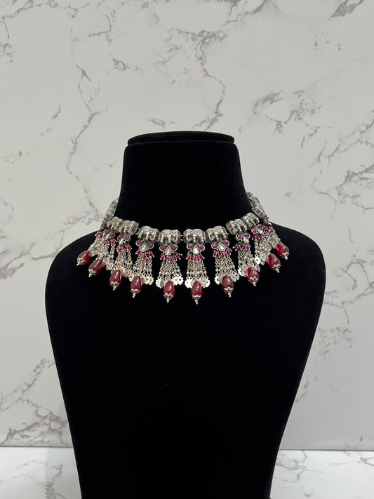 ELEPHANT CHOKER NECKLACE