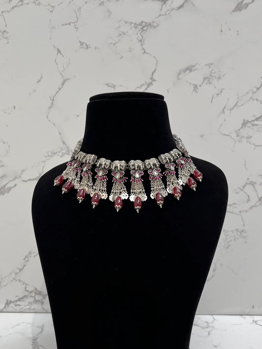 ELEPHANT CHOKER NECKLACE