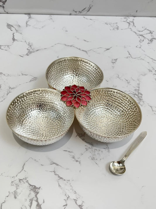 TRIPLE BOWL SERVING