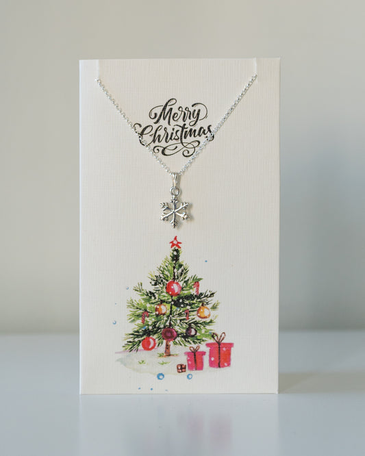 SNOWFLAKE NECKLACE