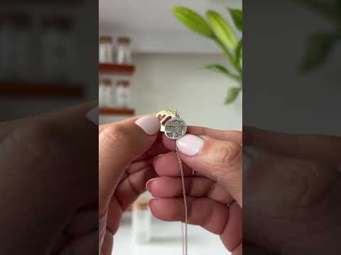 SILVER MOTHER DAUGHTER NECKLACE