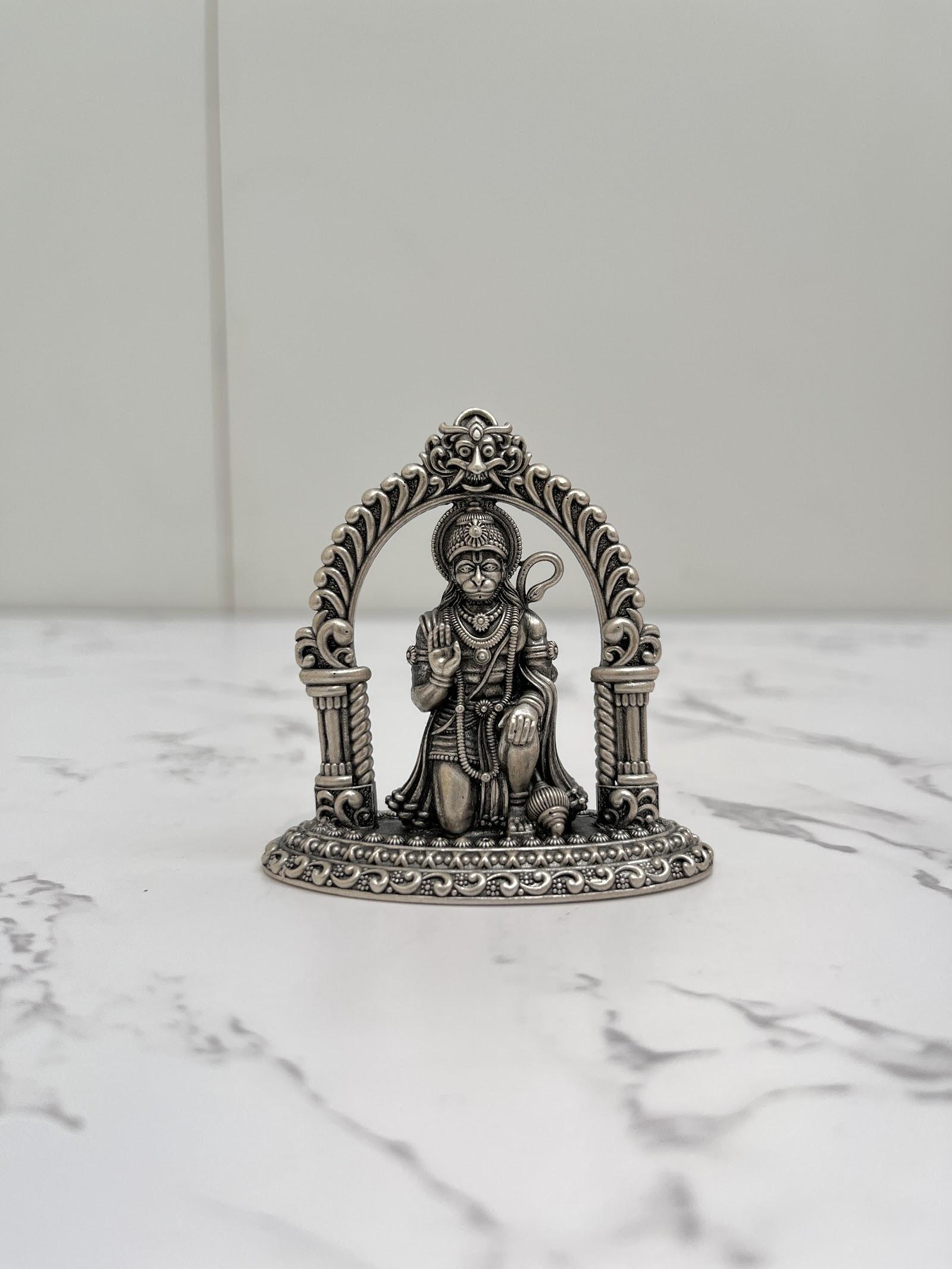 Silver Hanuman Idol · 23–54 g — 54 g