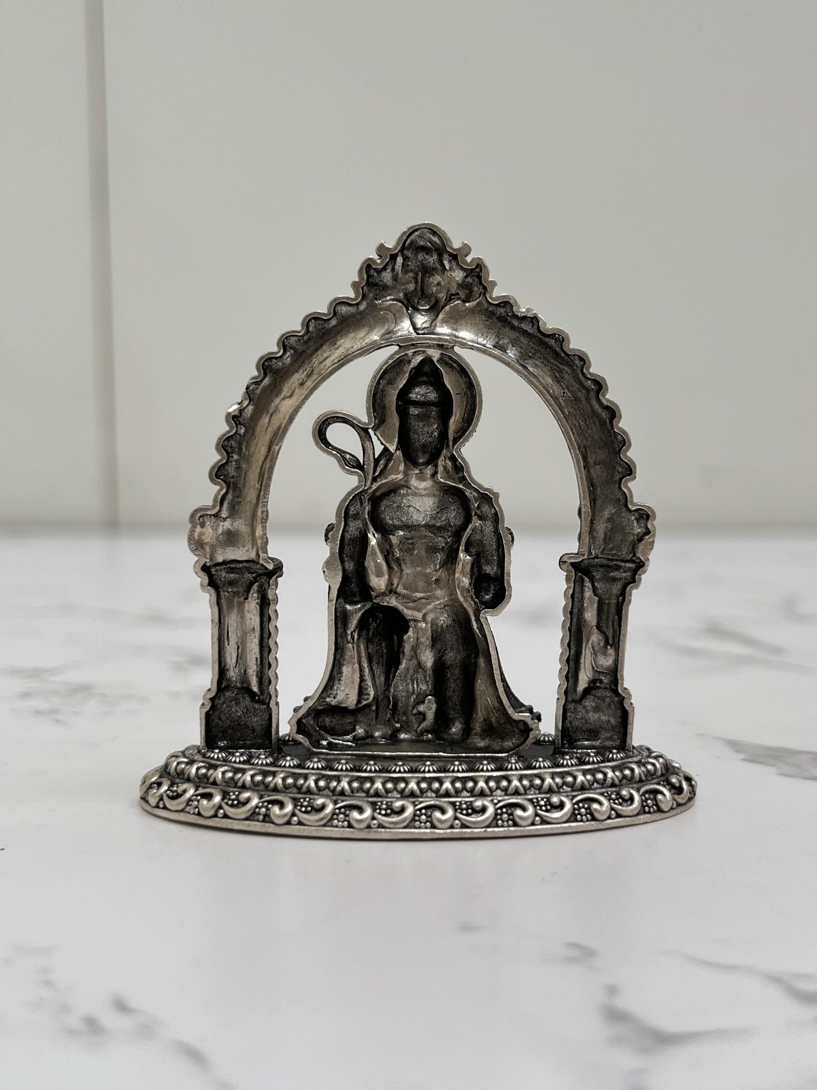 Silver Hanuman Idol · 23–54 g — 54 g