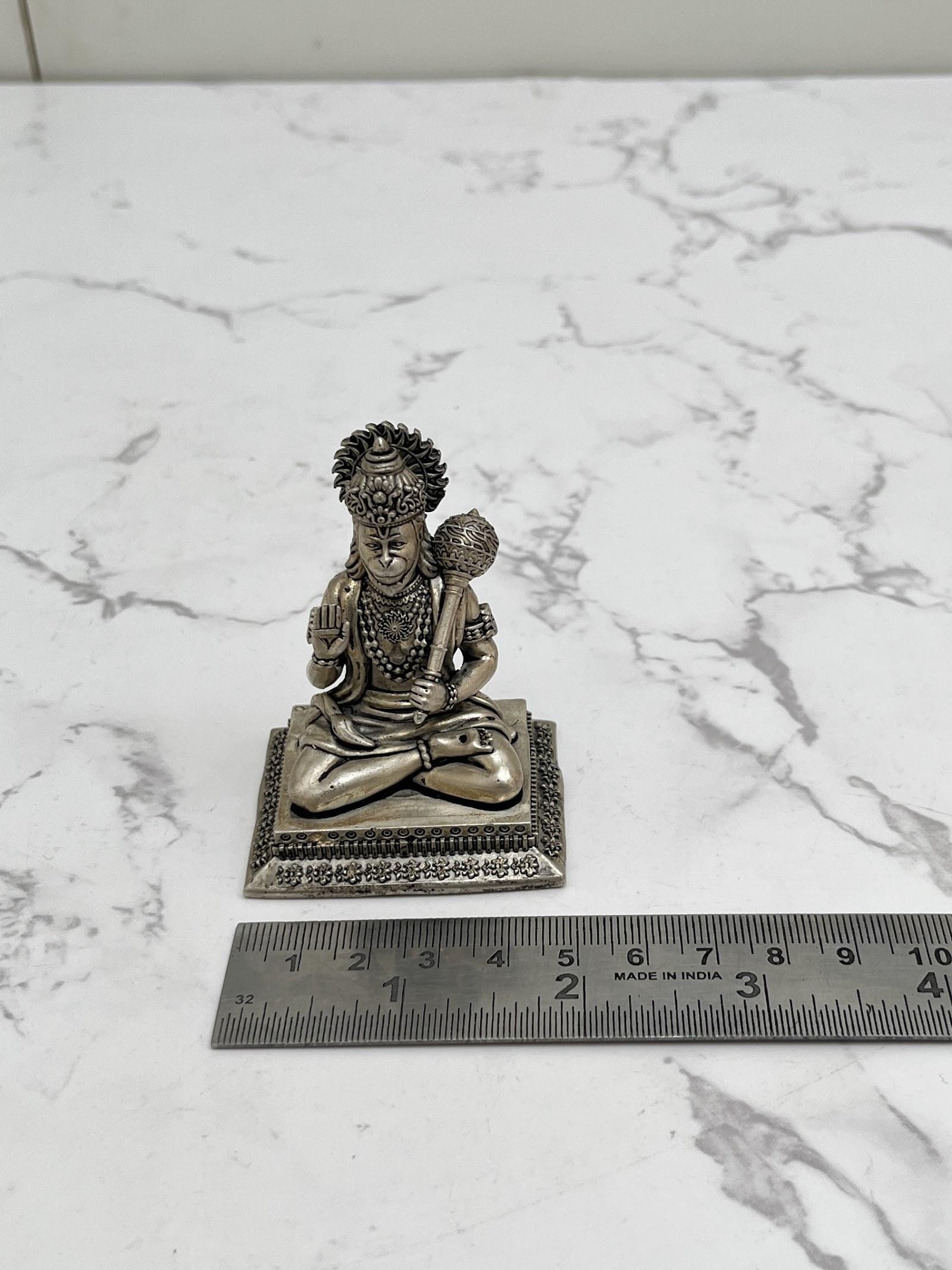 Silver Hanuman Idol · 75 g, sterling silver