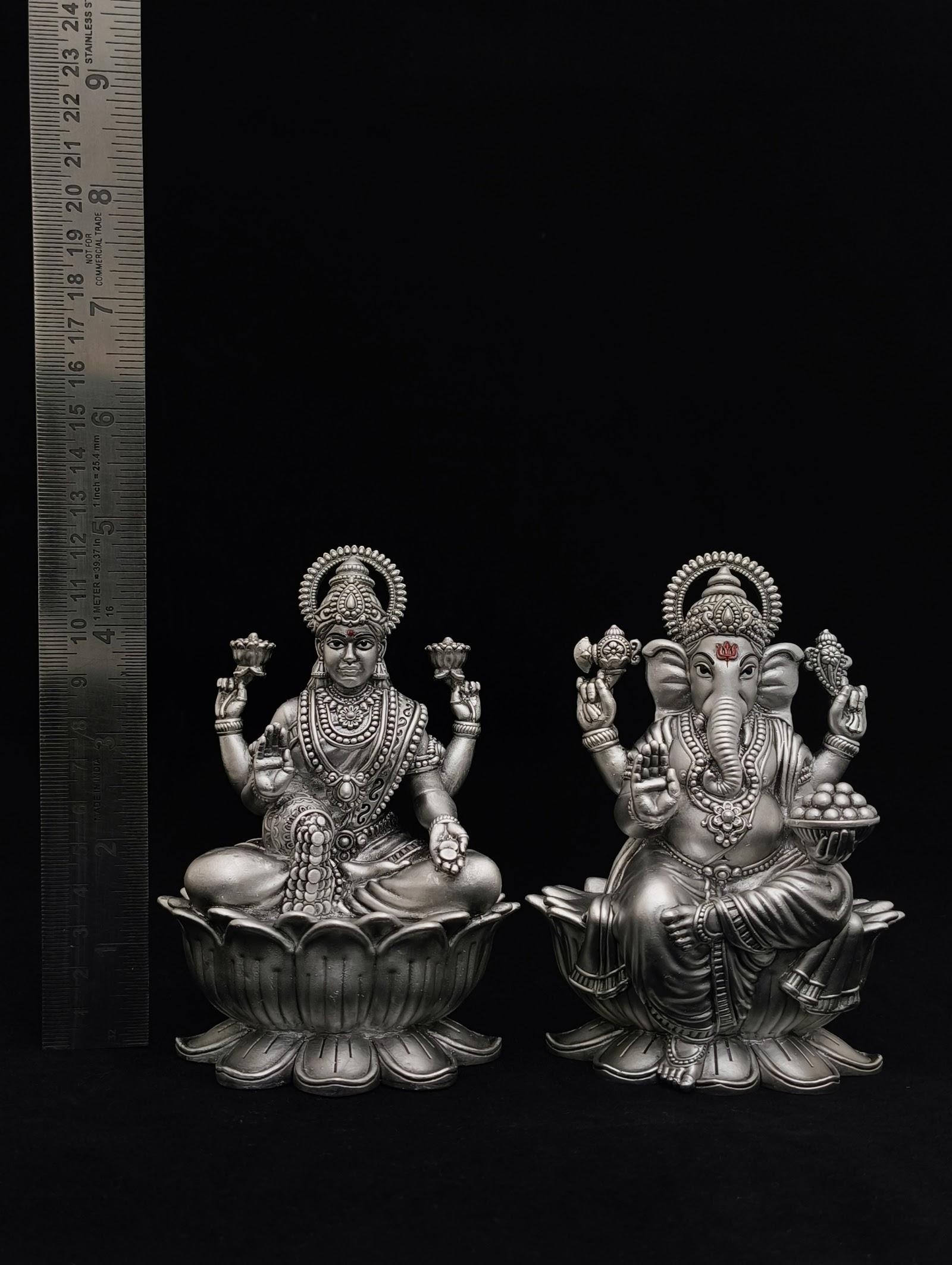 Silver Ganesha Idol, sterling silver