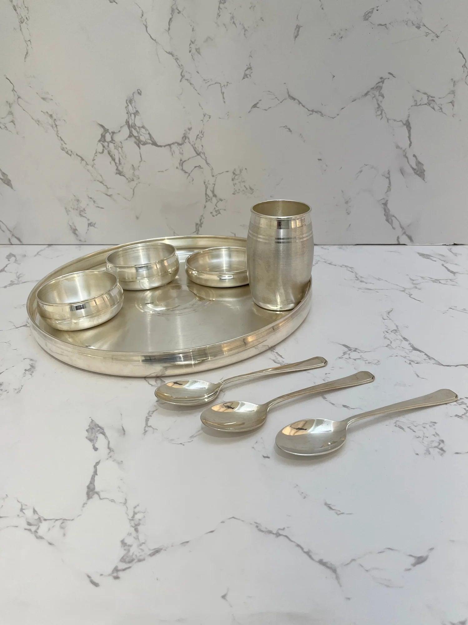 Silver Dinner Set, sterling silver