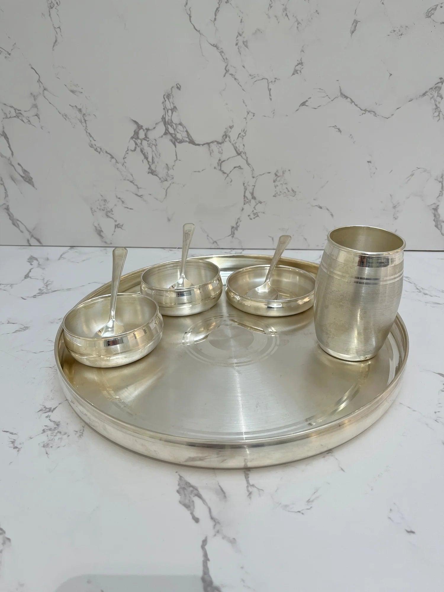 Silver Dinner Set, sterling silver