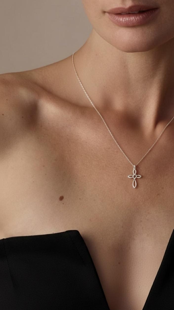 Celtic Cross Pendant Necklace