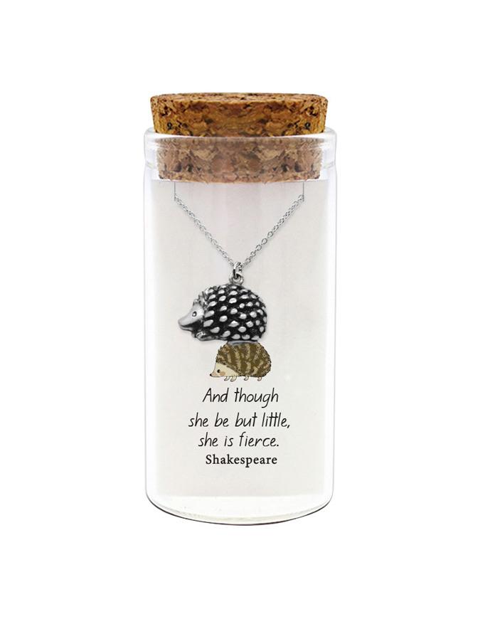 Porcupine Pendant Necklace