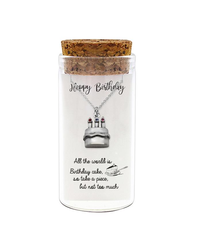 Cake Pendant Necklace