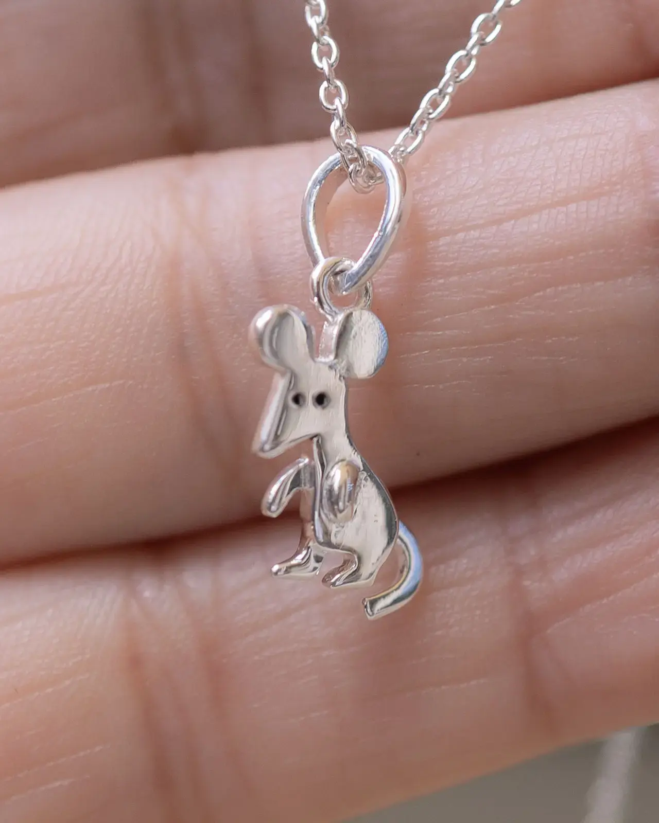 Mouse Pendant — With chain
