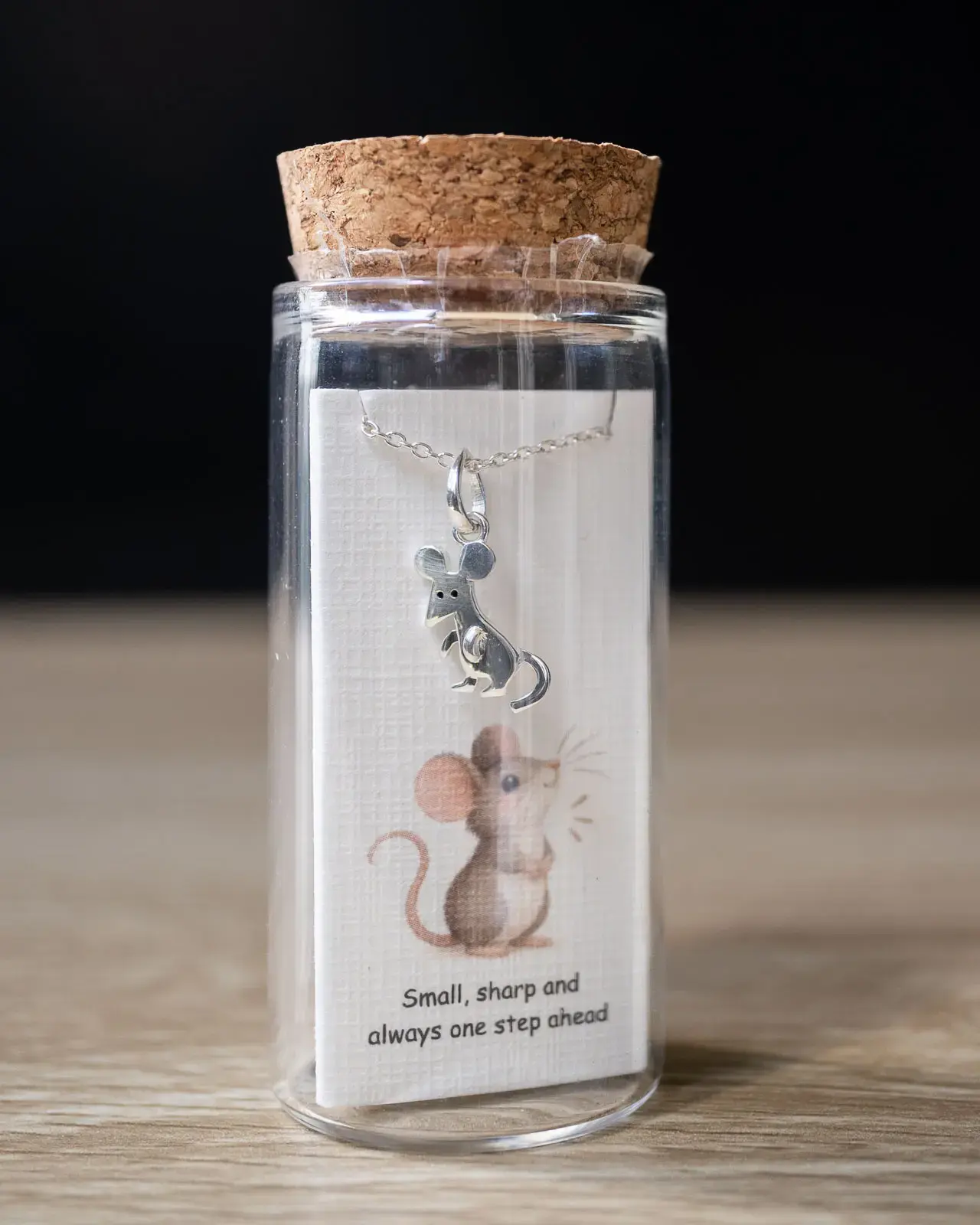 Mouse Pendant — With chain