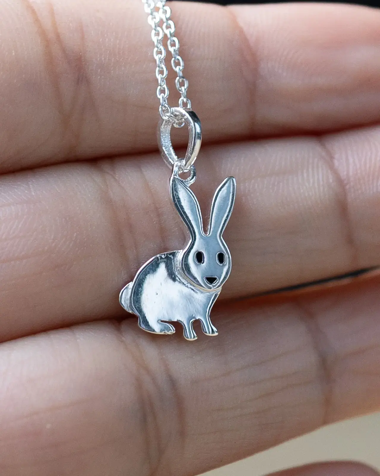 Bunny Pendant — With chain