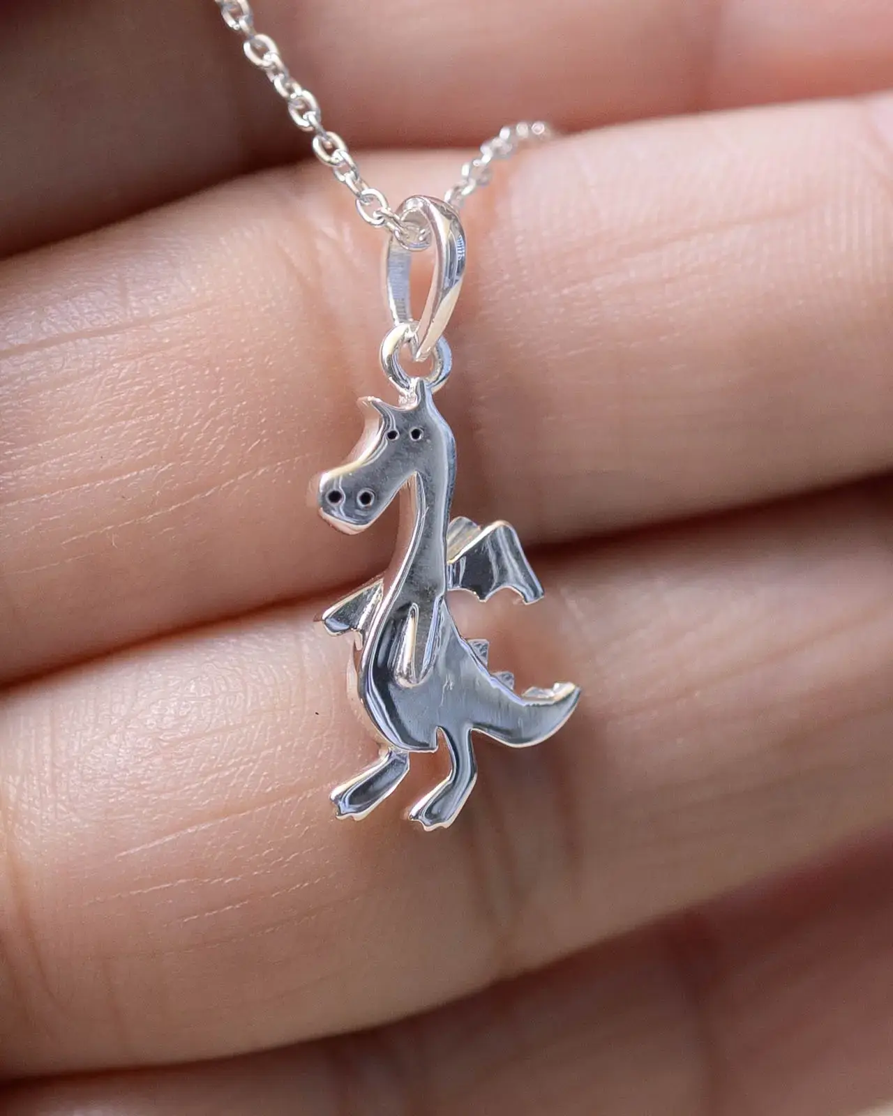 Dragon Pendant — With chain