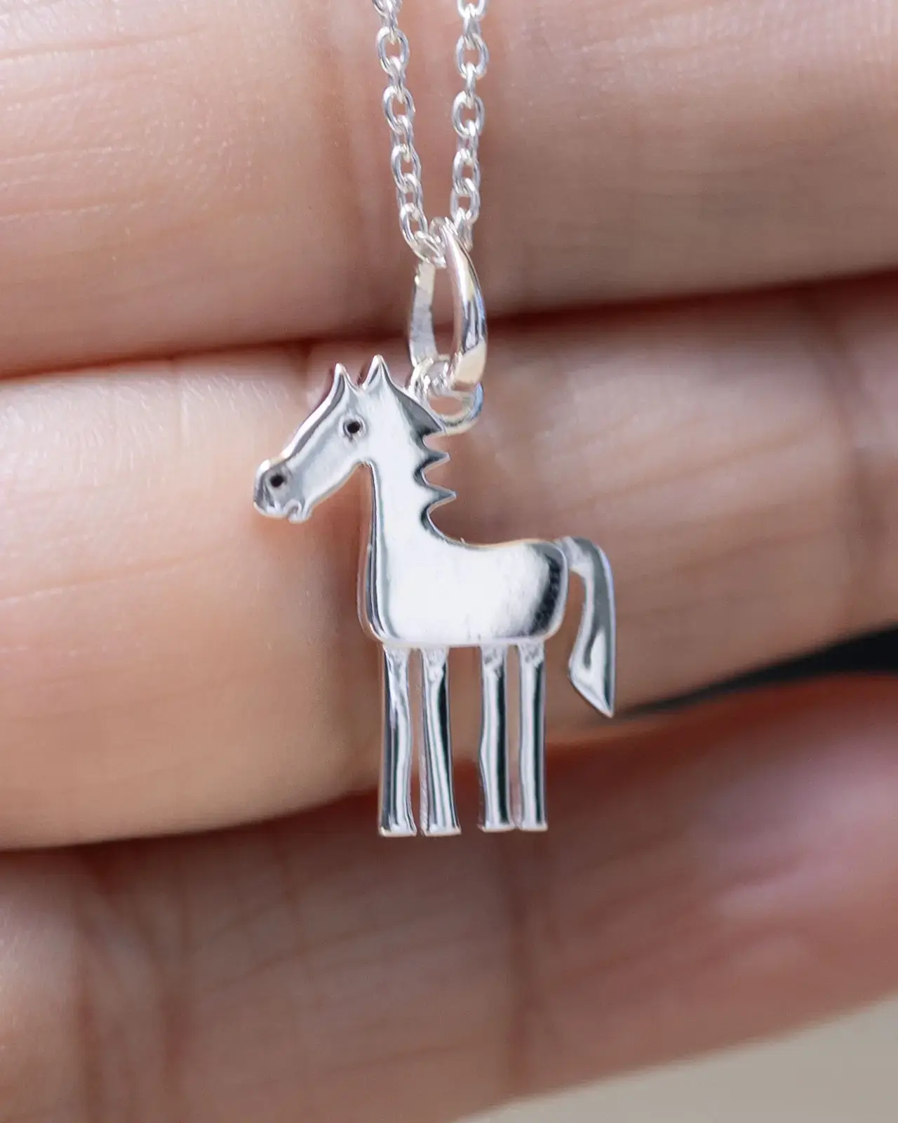 Horse Pendant — With chain