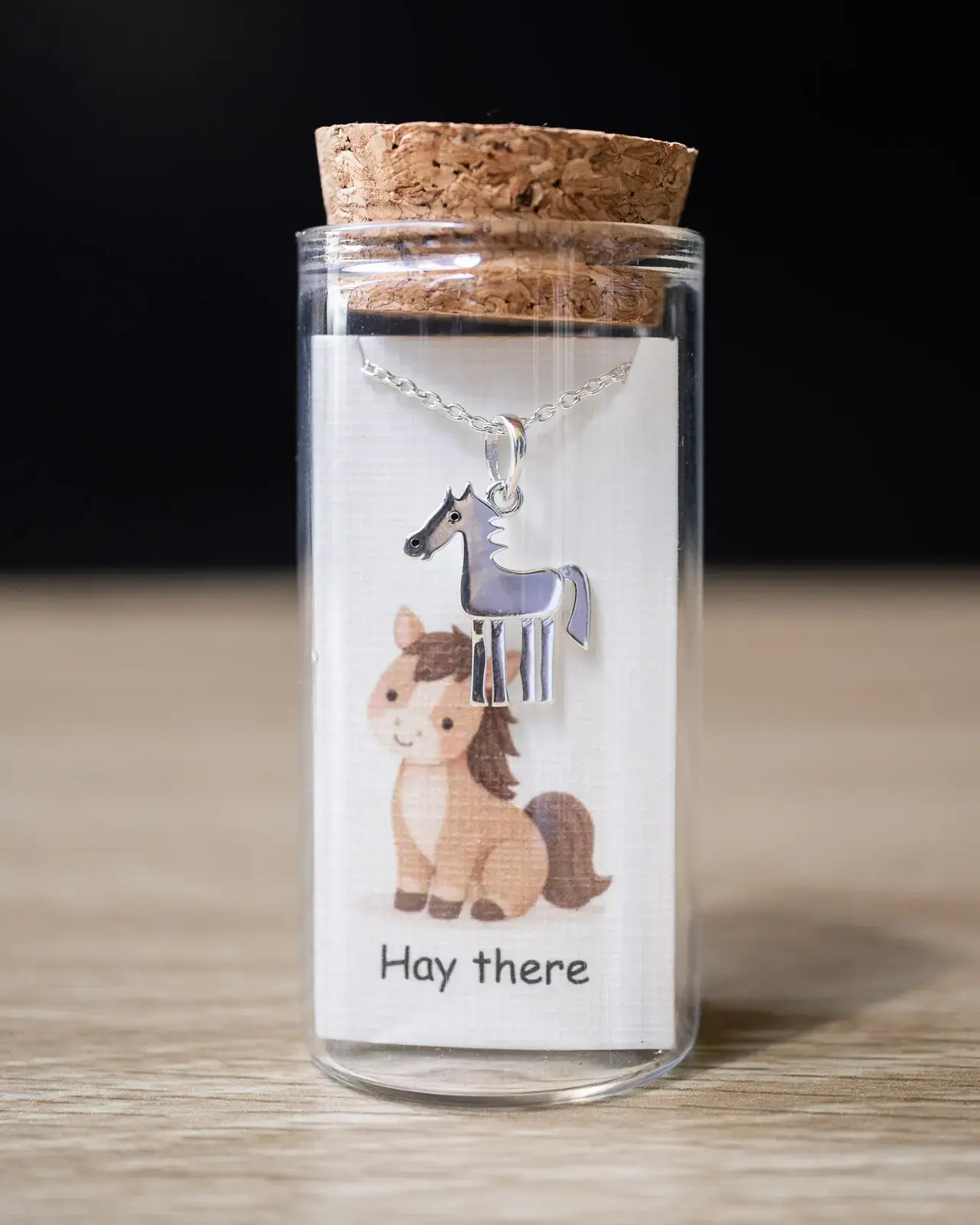 Horse Pendant — With chain