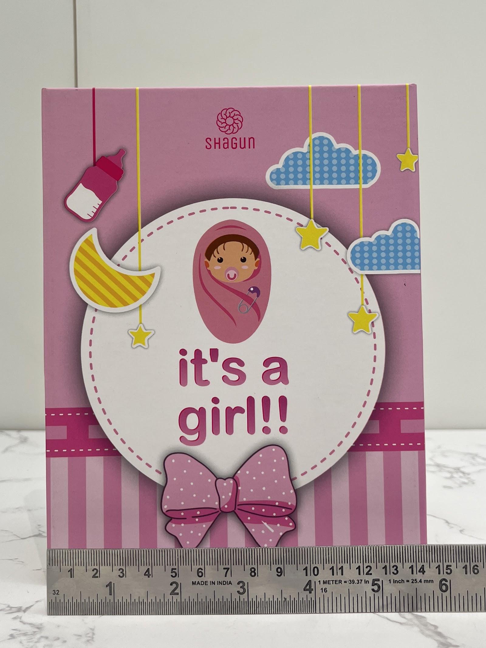 Silver It's a Girl Coin Set, sterling silver