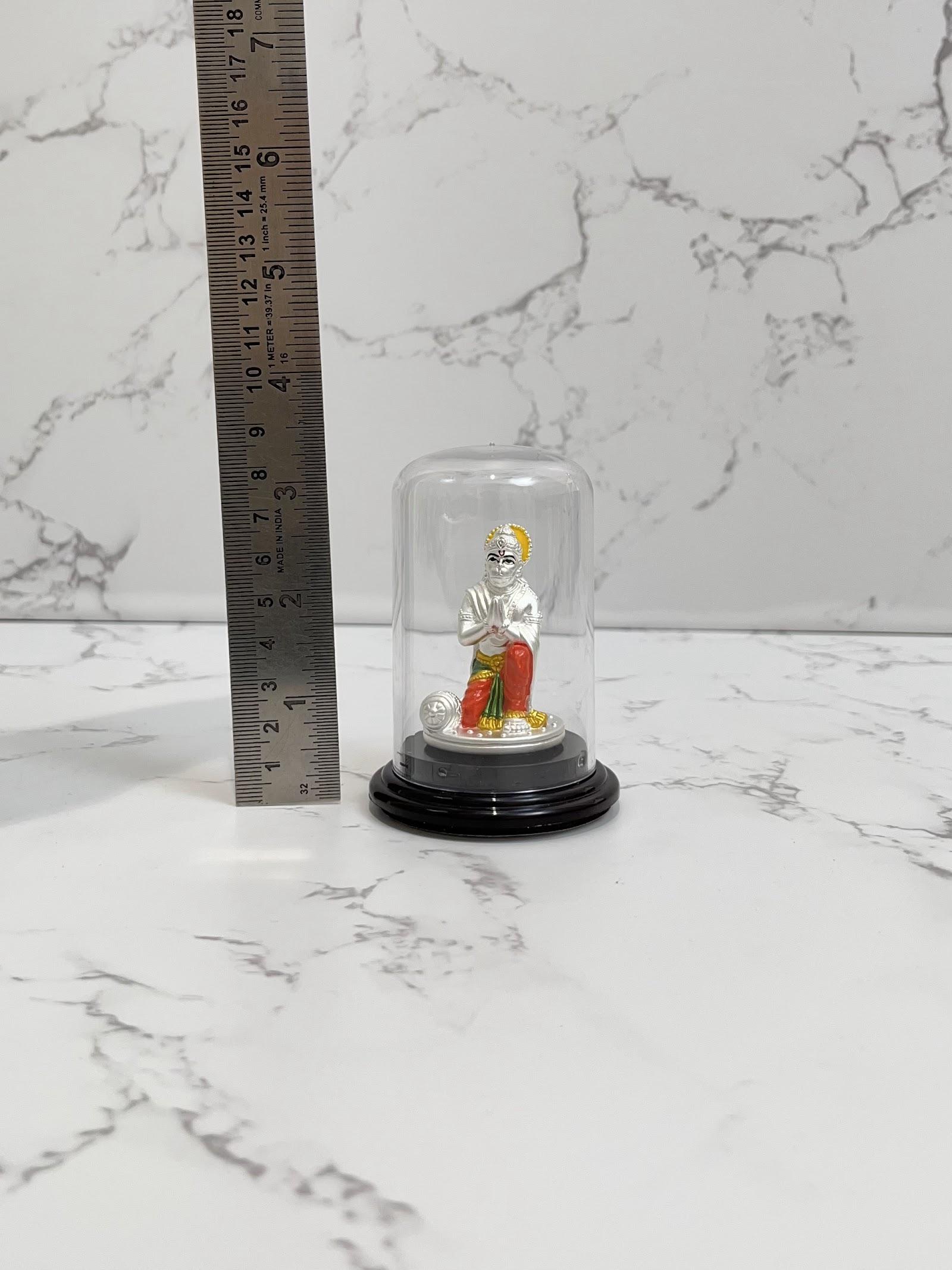 Silver Hanuman Idol · 10 g, sterling silver