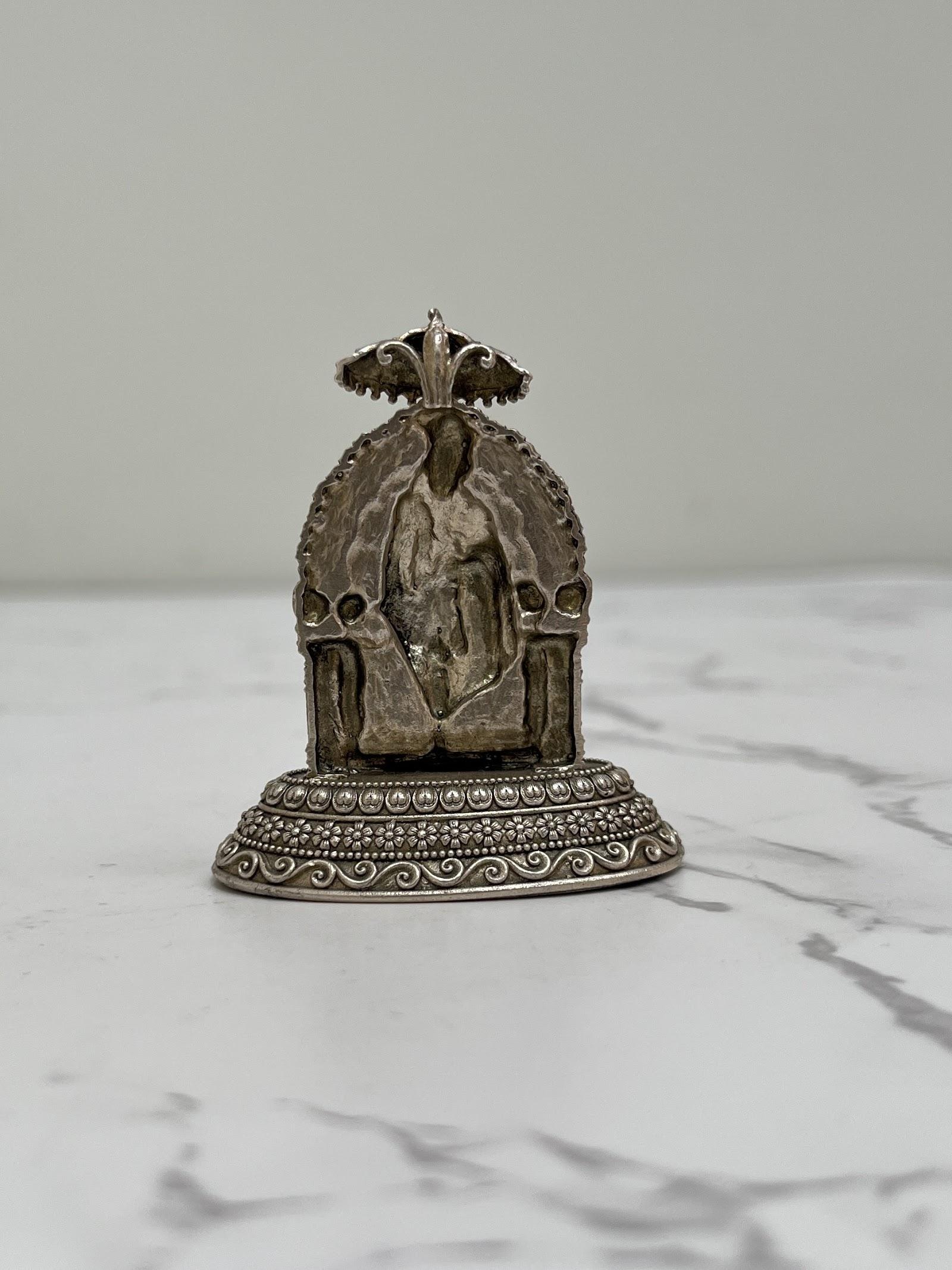 Silver Sai Baba Idol, sterling silver
