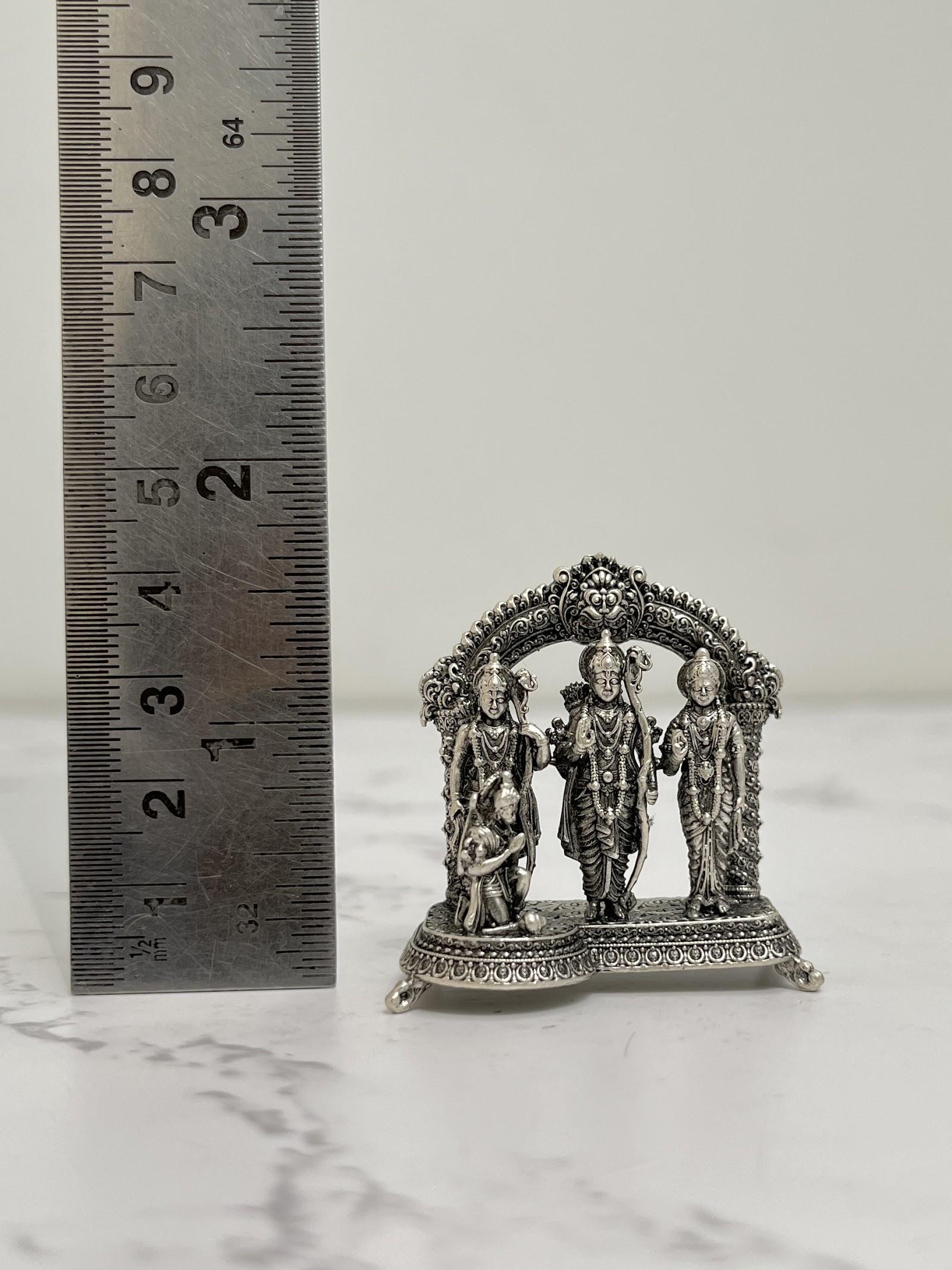 Silver Ram Darbar Idol · 33 g, sterling silver
