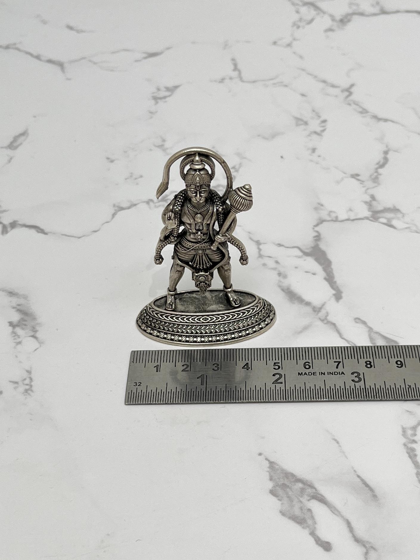 Silver Hanuman Idol · 38 g, sterling silver