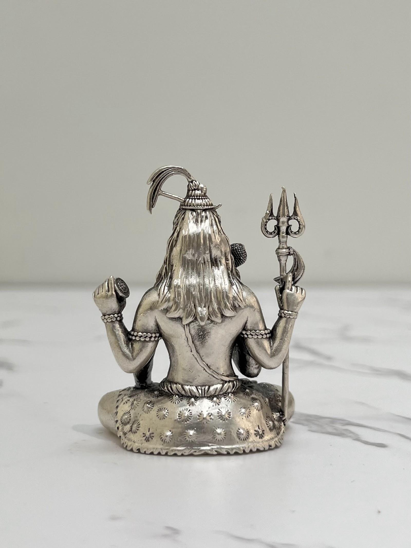 Silver Shiva Idol · 19–65 g — 65 g