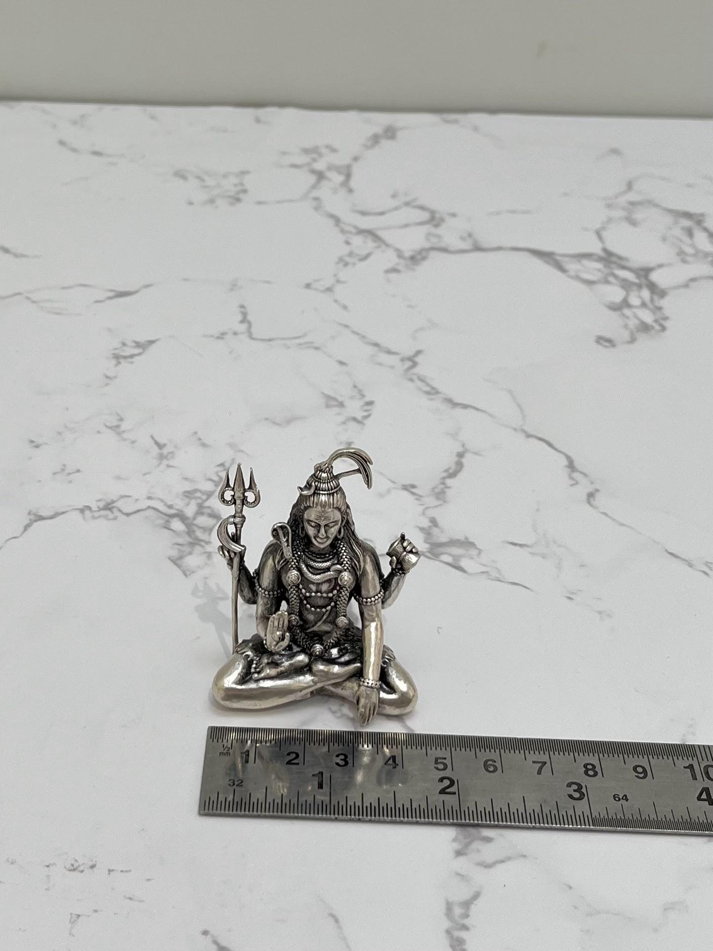 Silver Shiva Idol · 19–65 g — 65 g