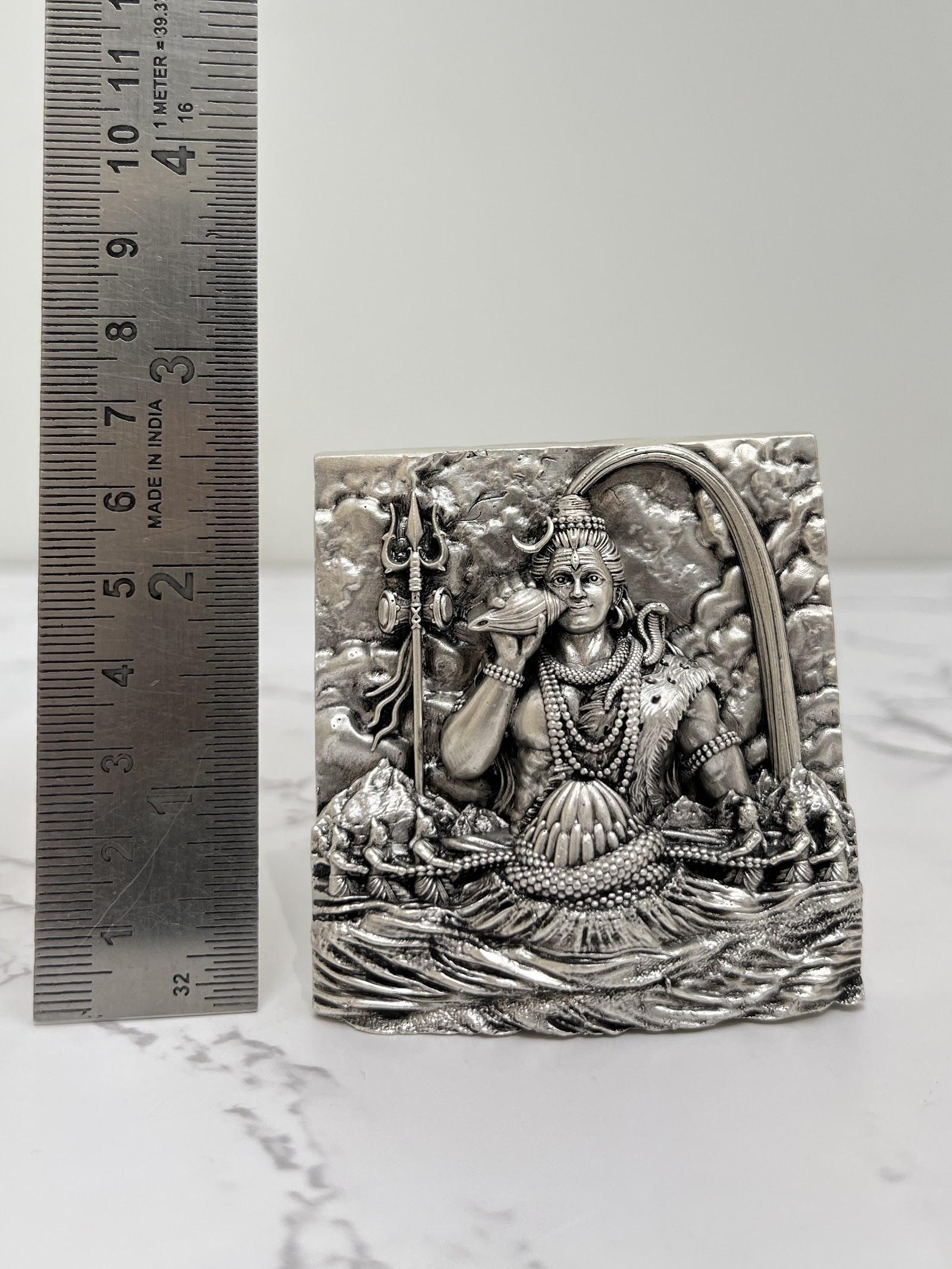 Silver Shiva Idol · 115 g, sterling silver