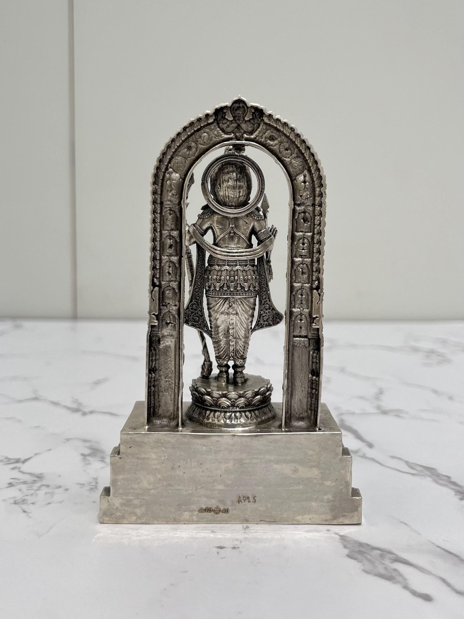 Silver Rama Idol, sterling silver