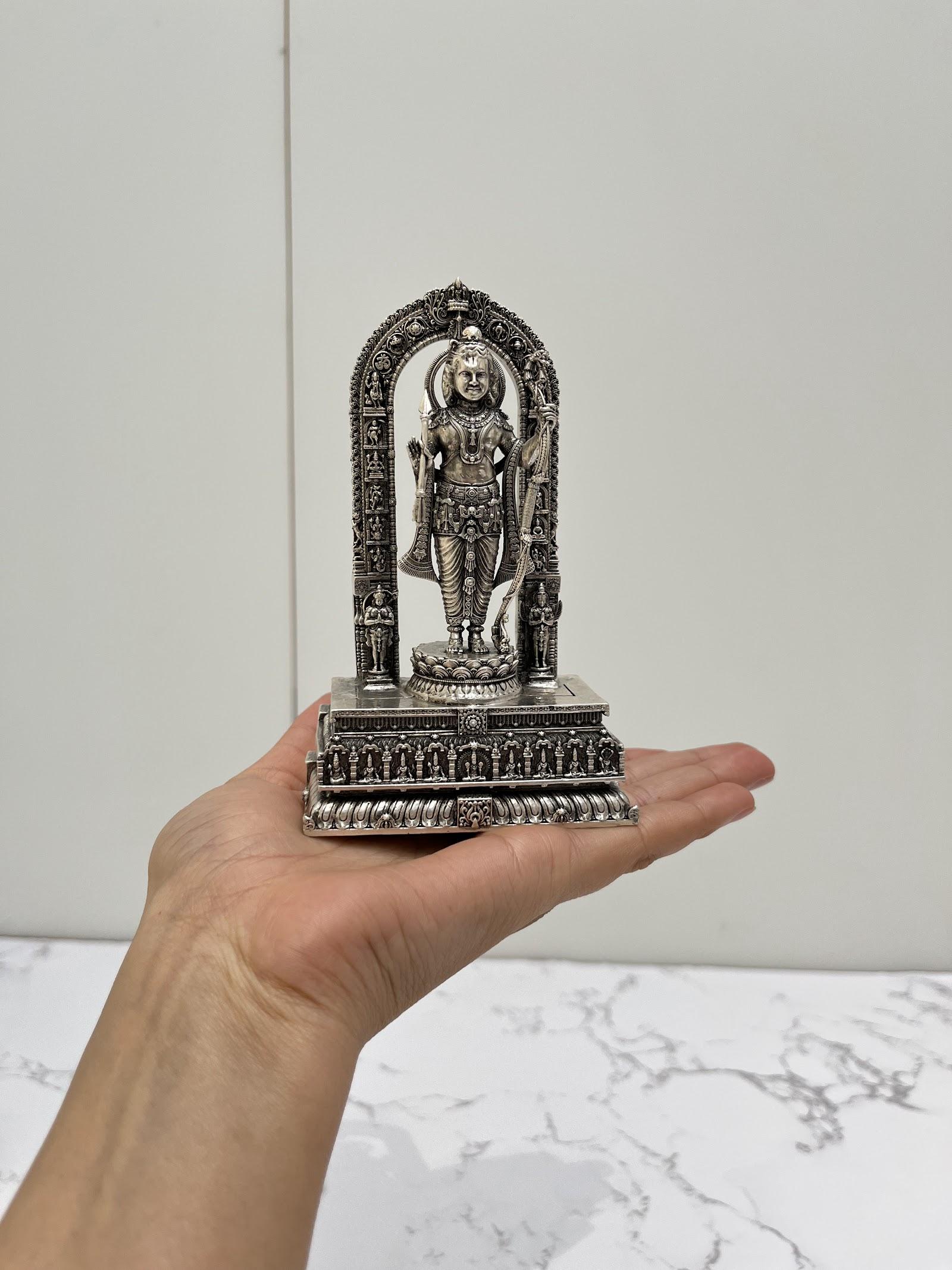 Silver Rama Idol, sterling silver