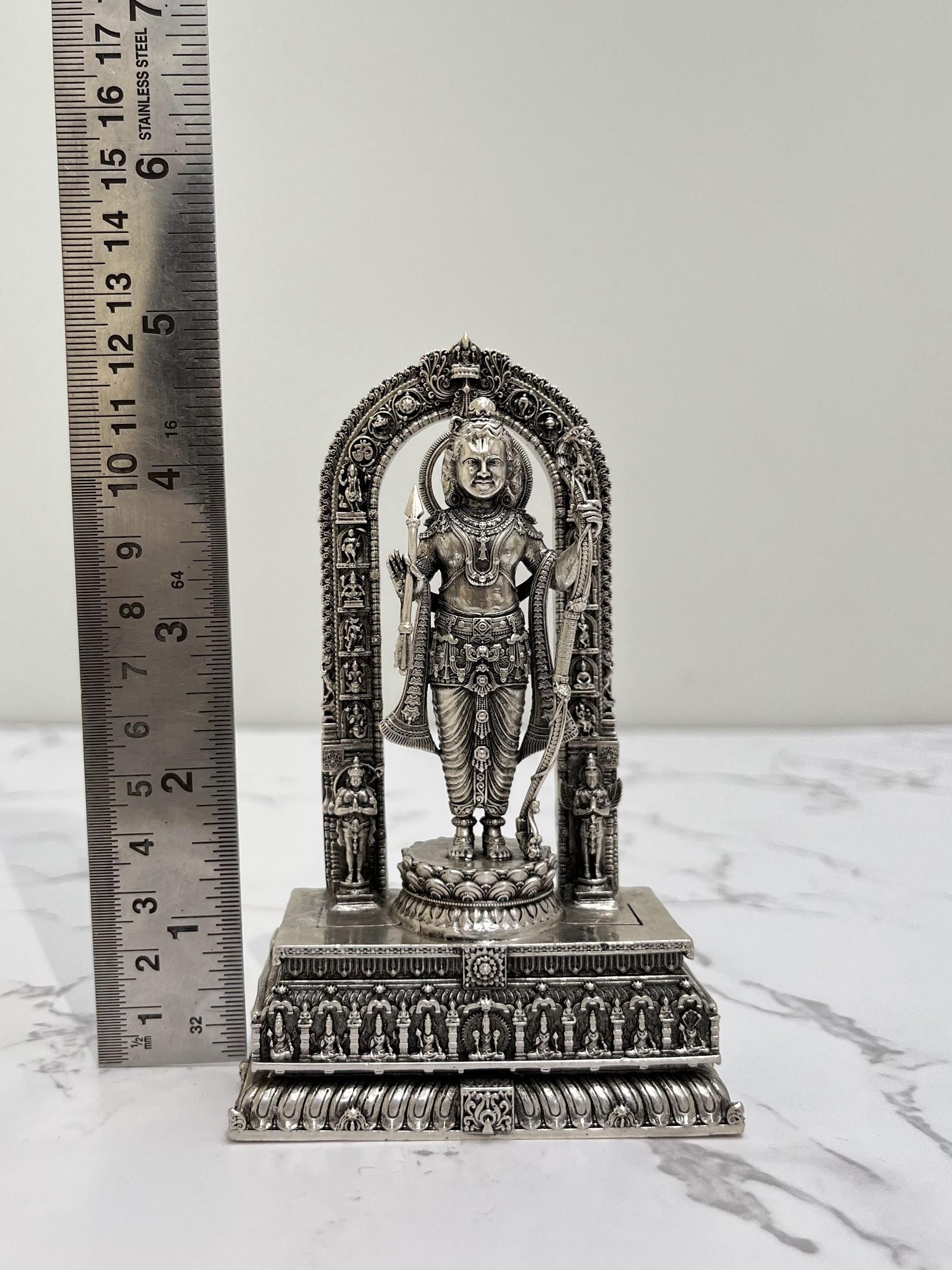 Silver Rama Idol, sterling silver
