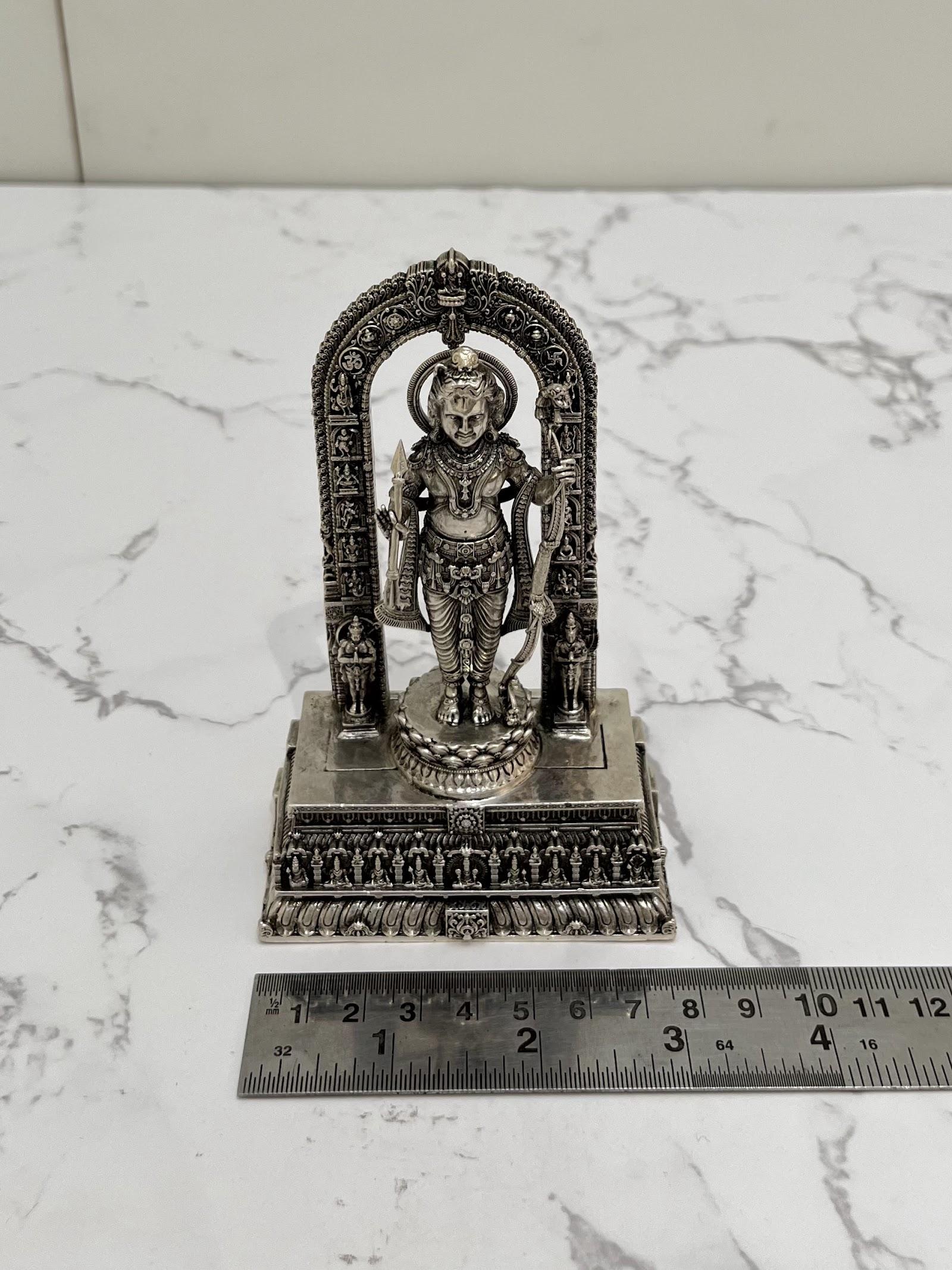 Silver Rama Idol, sterling silver