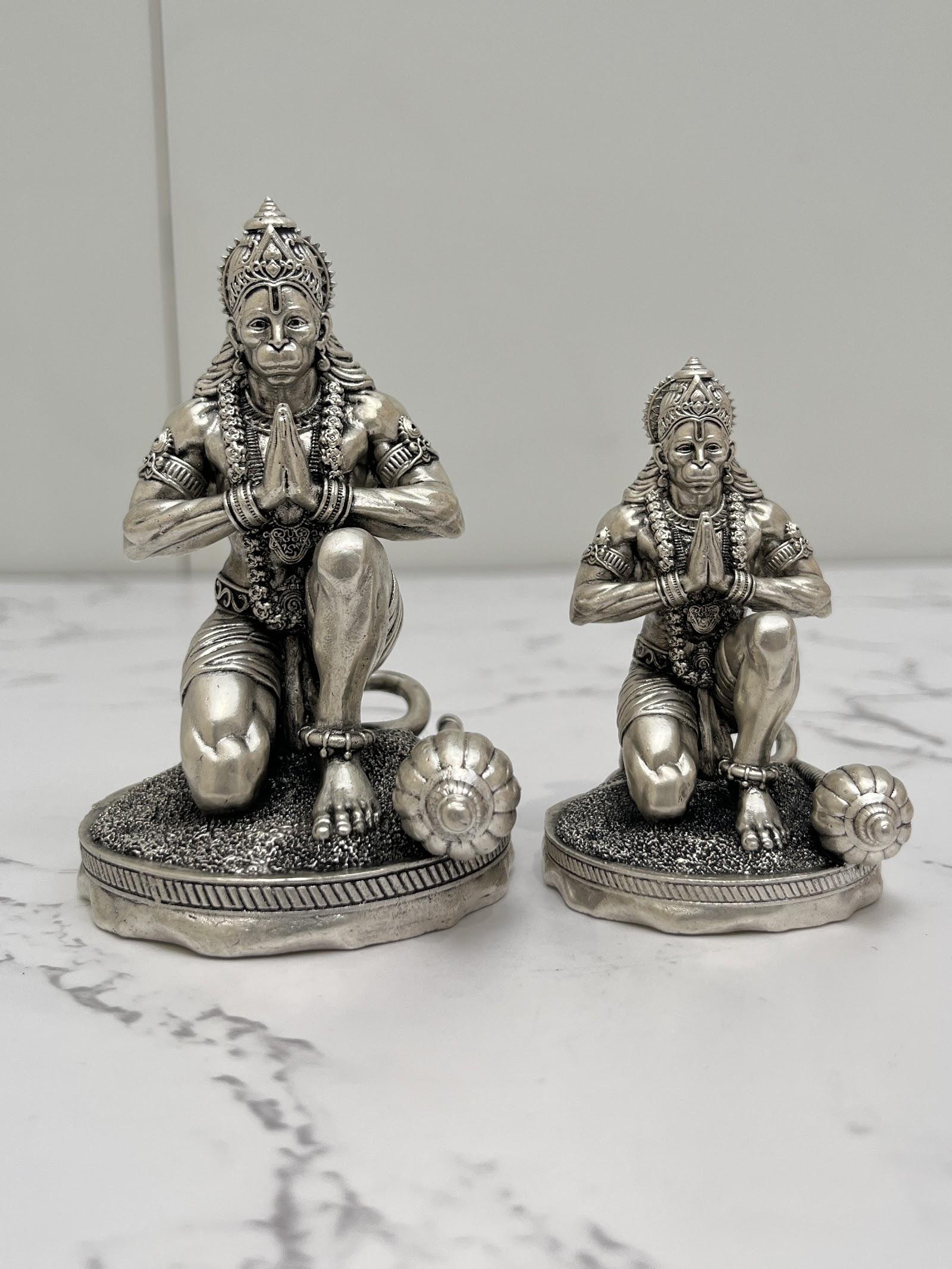 Silver Hanuman Idol · 127–254 g — 254 g