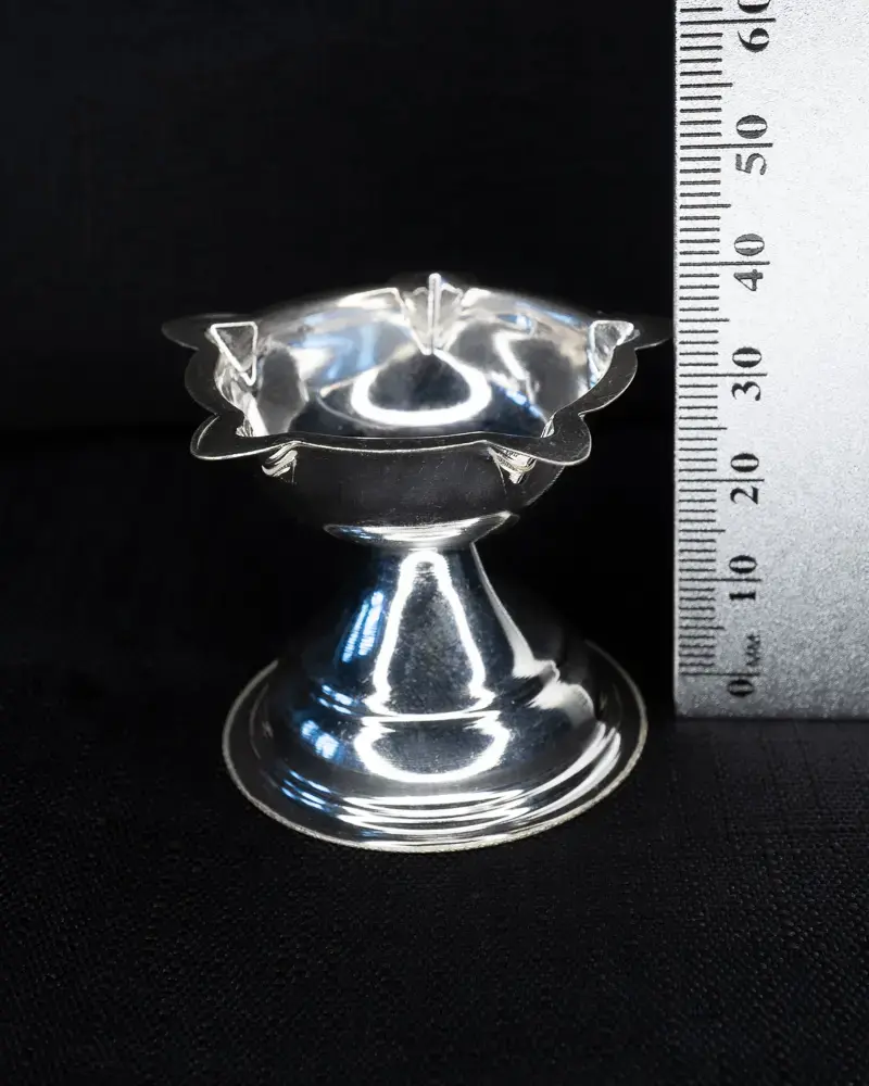 Star Diya, in silver