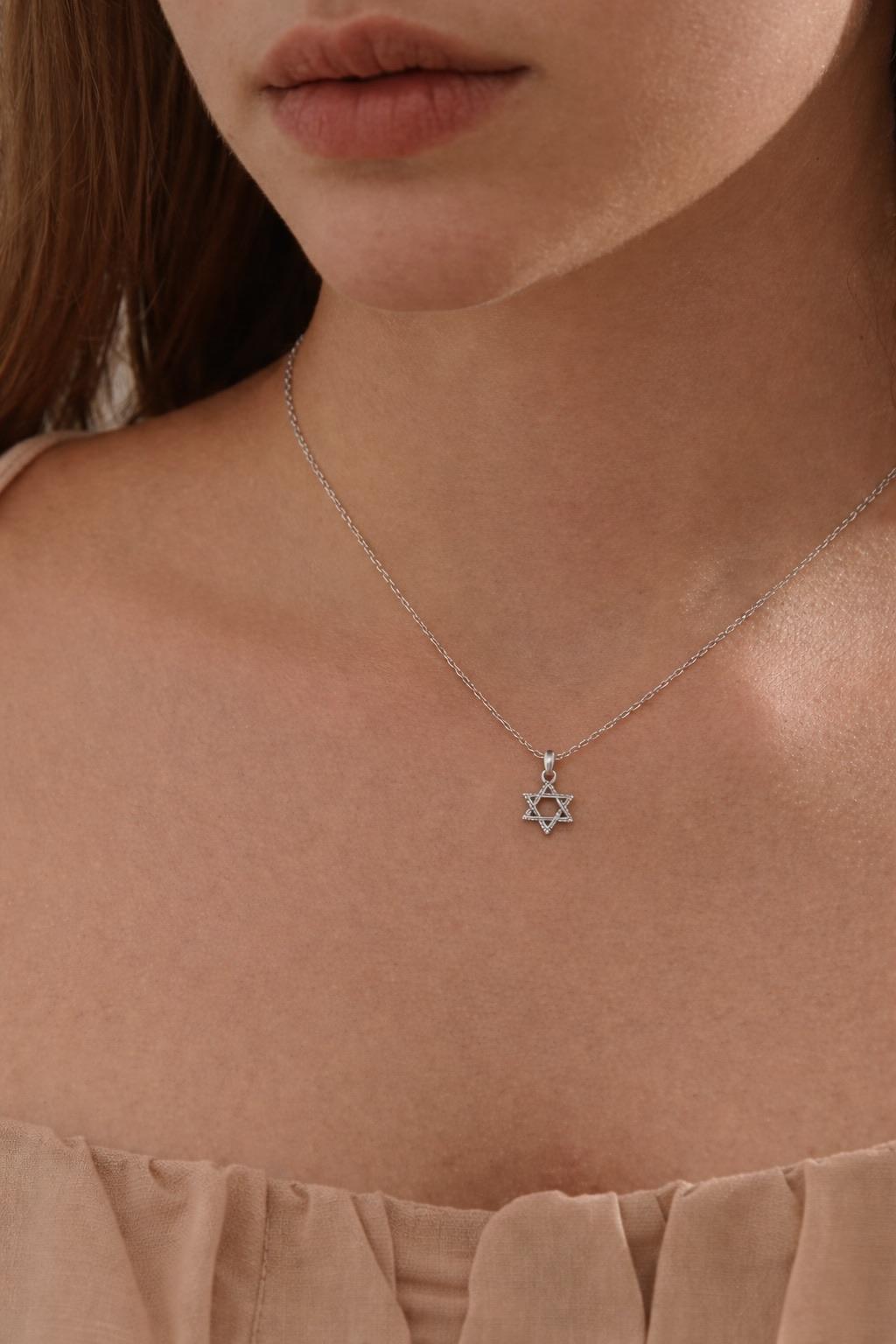 Star of David Pendant Necklace