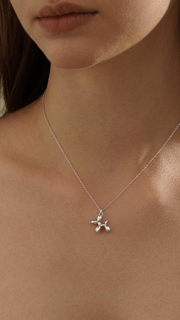 Balloon Dog Necklace