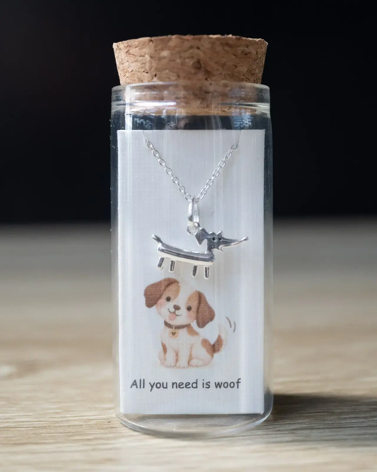 Dog Pendant — With chain