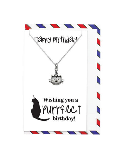 BIRTHDAY NECKLACE (PURRFECT)
