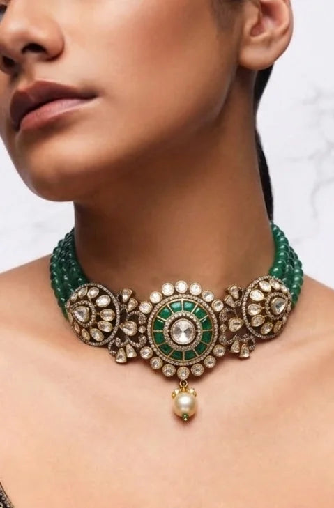 MOISSANITE CHOKER NECKLACE
