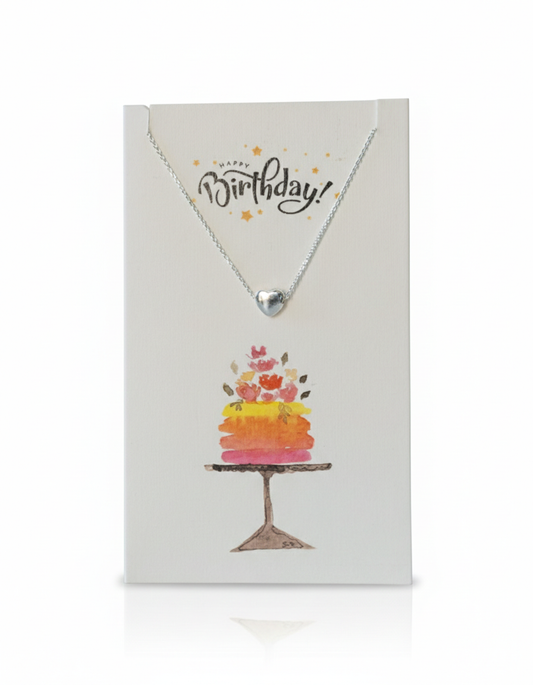 BIRTHDAY HEART NECKLACE
