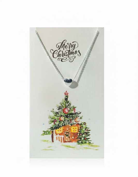 CHRISTMAS HEART NECKLACE