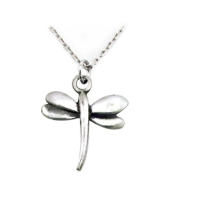 Close-up of dragonfly pendant Necklace