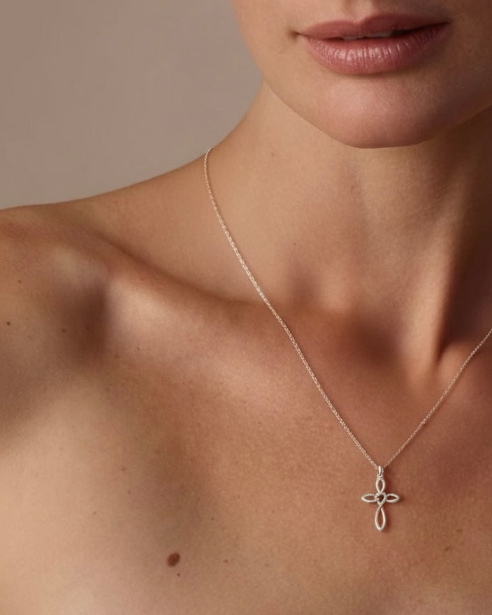 CELTIC CROSS NECKLACE