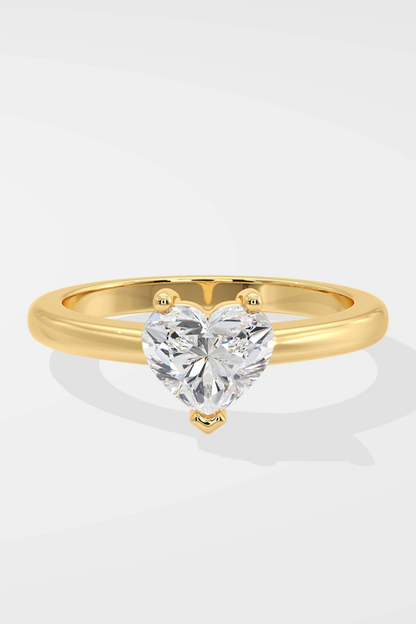 HEART SOLITAIRE RING