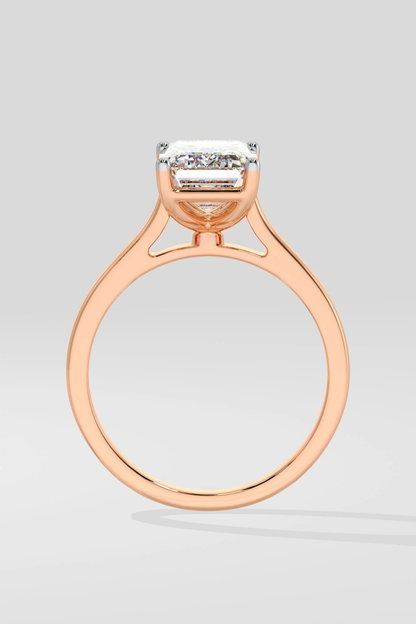 EMERALD SOLITAIRE RING