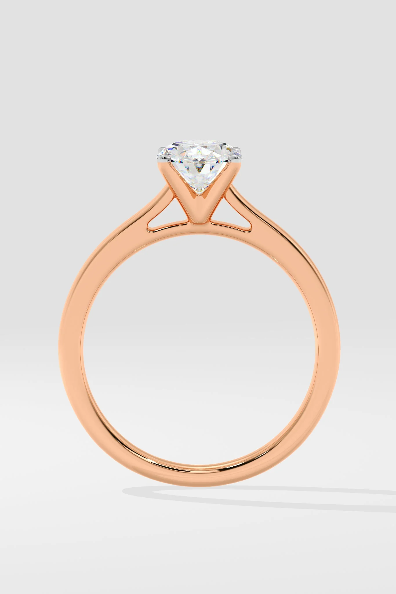 OVAL SOLITAIRE RING