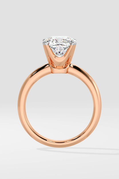 CUSHION SOLITAIRE RING